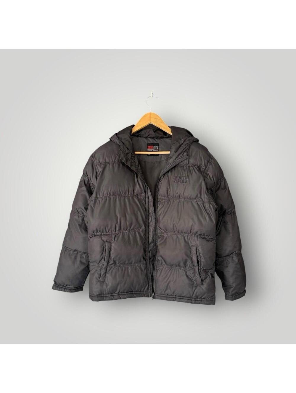 Vintage Southpole Authentic Collection Puffer Jacket M Charcoal Youth